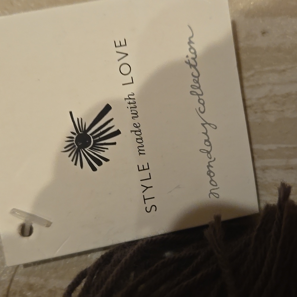 NWT Noonday Collection La Gloria Multi-Colored Bohemian Tassel Zipper Tote - Picture 4 of 16